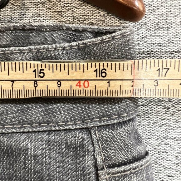 Ann Taylor Jeans Women Size 8P Gray Modern Fit Lindsay Waist Low Rise Cotton - Picture 6 of 14